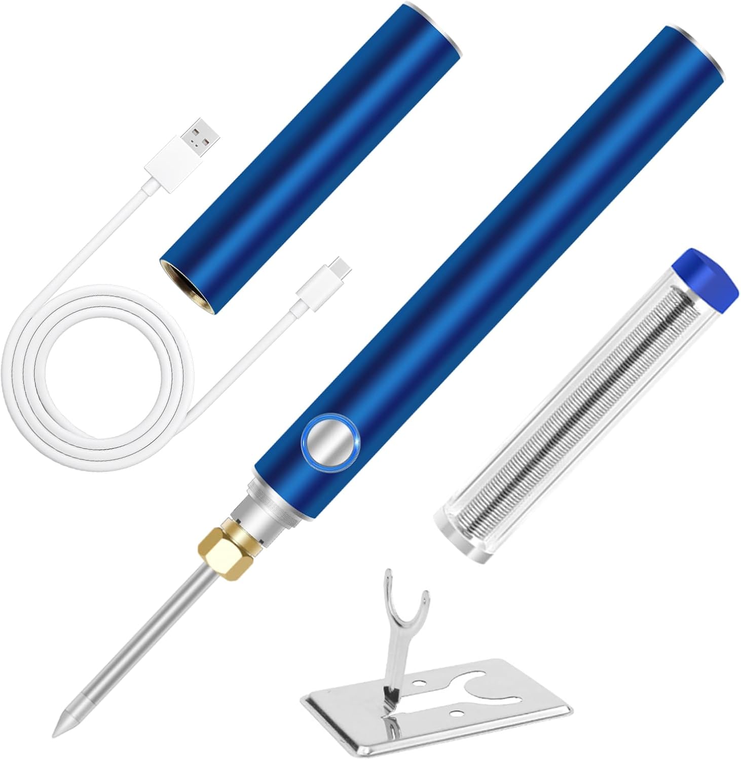 Electronics Repair Images - Cordless Soldering Iron Kit, Wireless Rechargeable