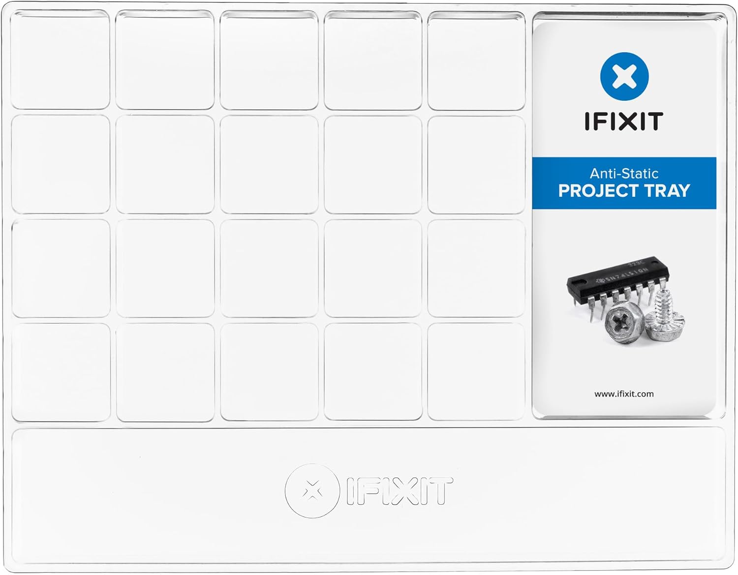 Electronics Repair Images - Anti-Static Project Tray Small Parts Screw