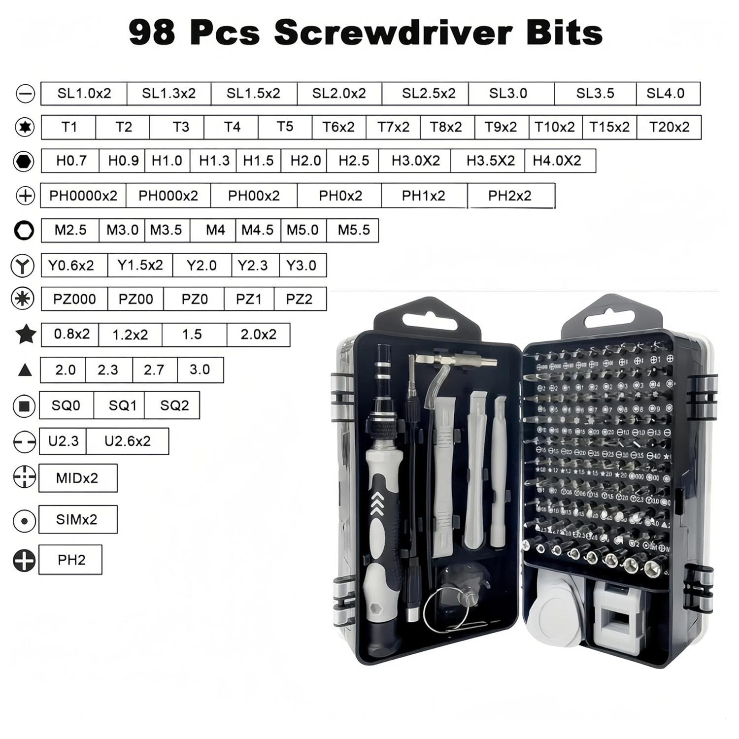 115-in-1 Precision Screwdriver – Electronic Repairing recenzja i cena