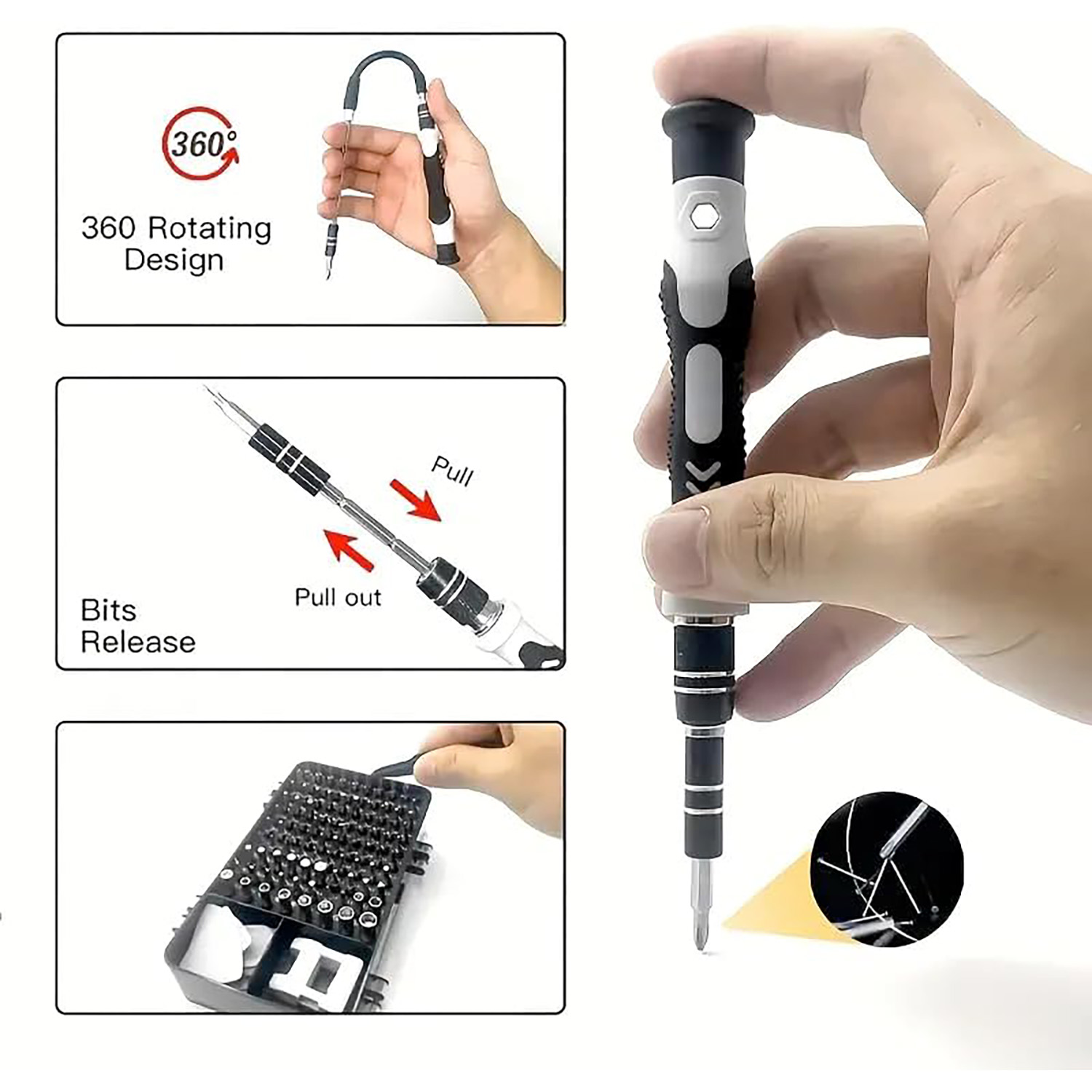 115-in-1 Precision Screwdriver – Electronic Repairing recenzja i cena