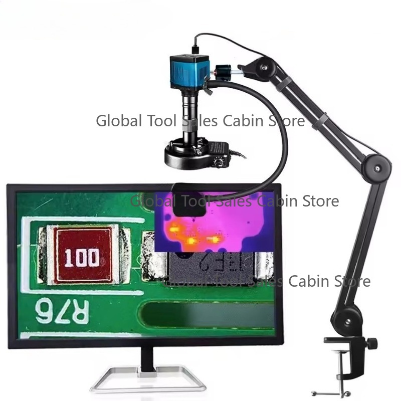 4K Microscope Camera 300X Lens – Electronics Repair Images recenzja i cena