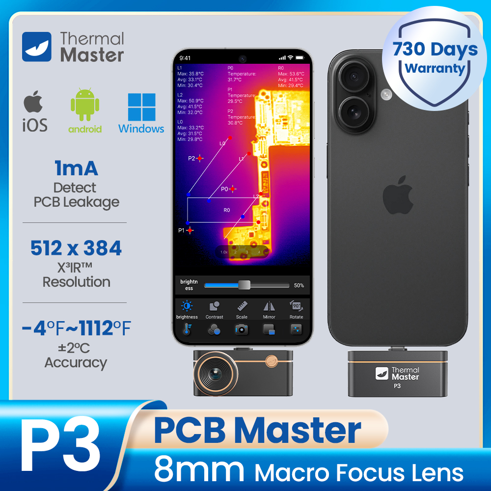 P3 Thermal Camera for Electron – Electronics Repair Images recenzja i cena