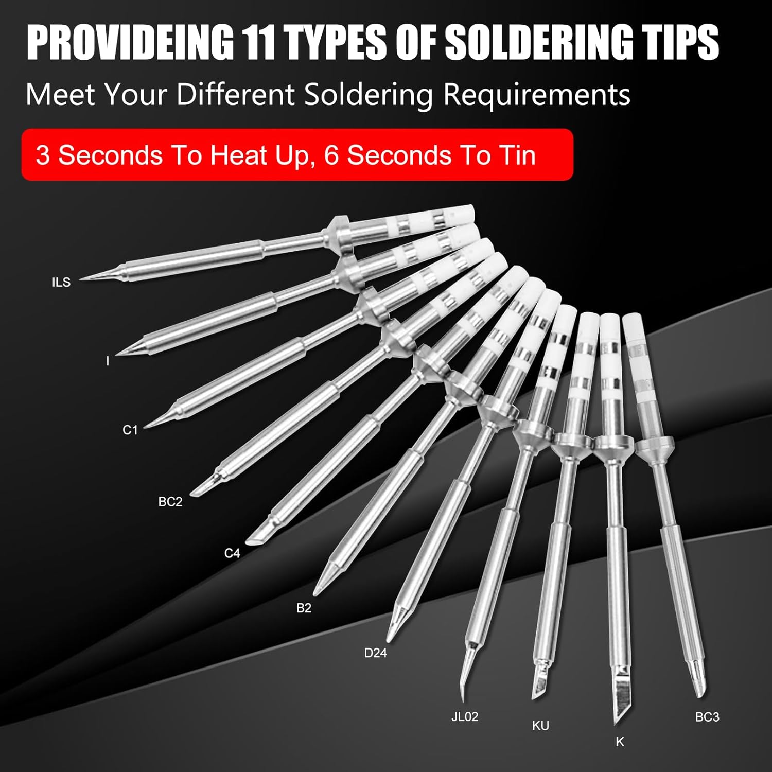 Soldering Iron Tips 11pcs Set, – Electronics Repair Images recenzja i cena