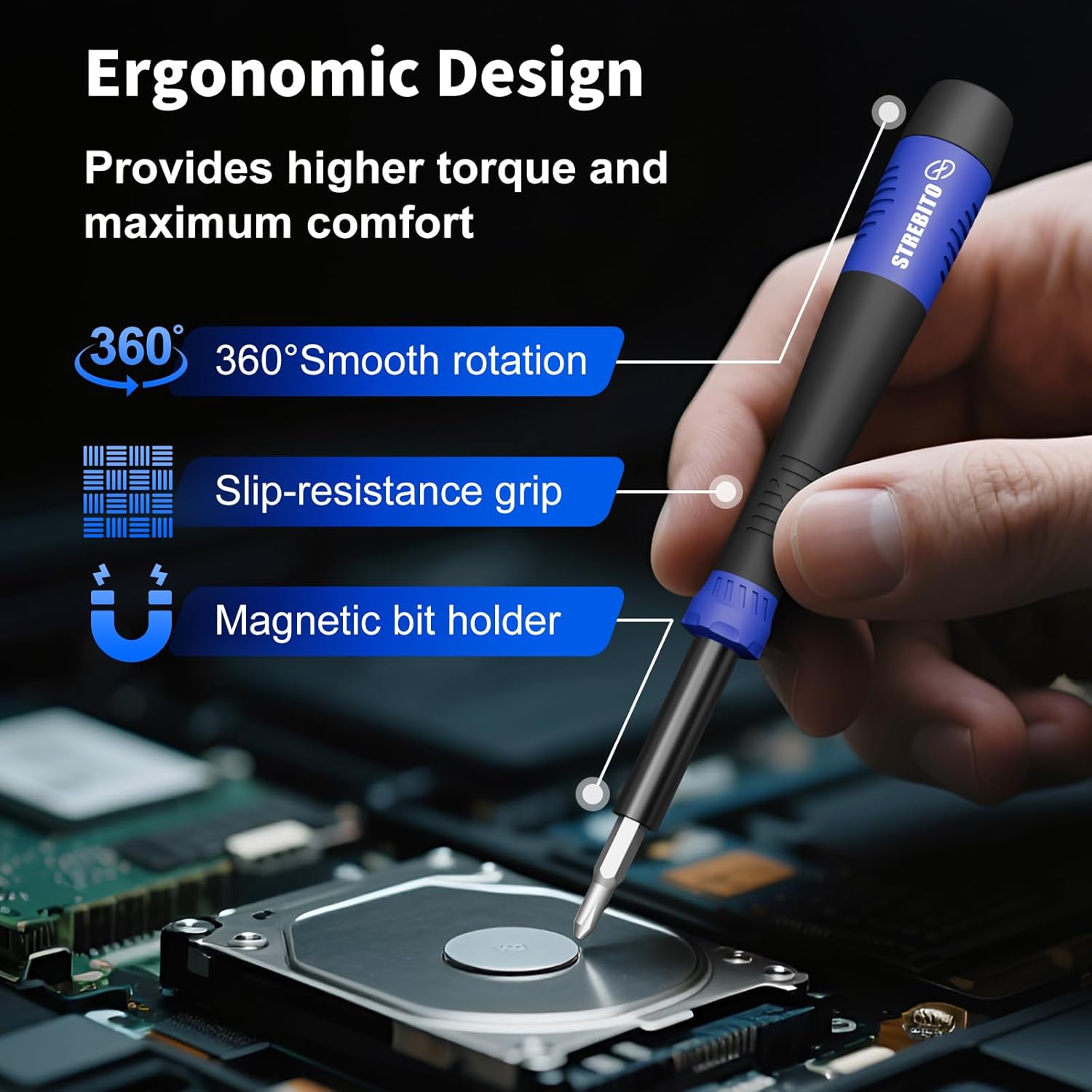 64-in-1 Precision Screwdriver  – Electronics Repair Images recenzja i cena