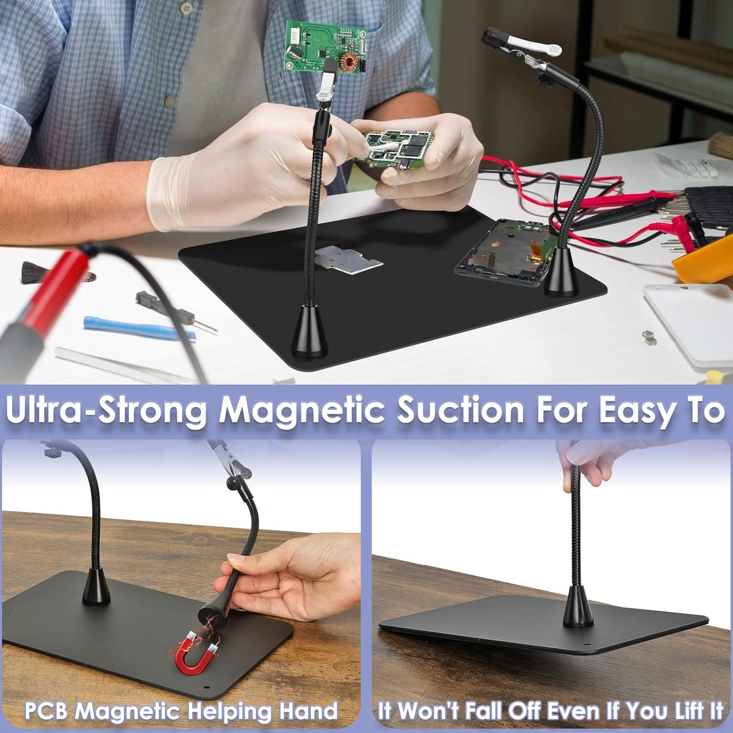 Soldering Station with 10X Mag – Electronics Repair Images recenzja i cena