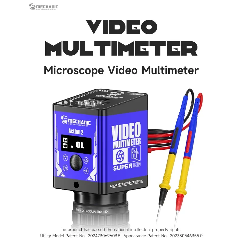 Action2 Video Multimeter Micro – Electronics Repair Images recenzja i cena