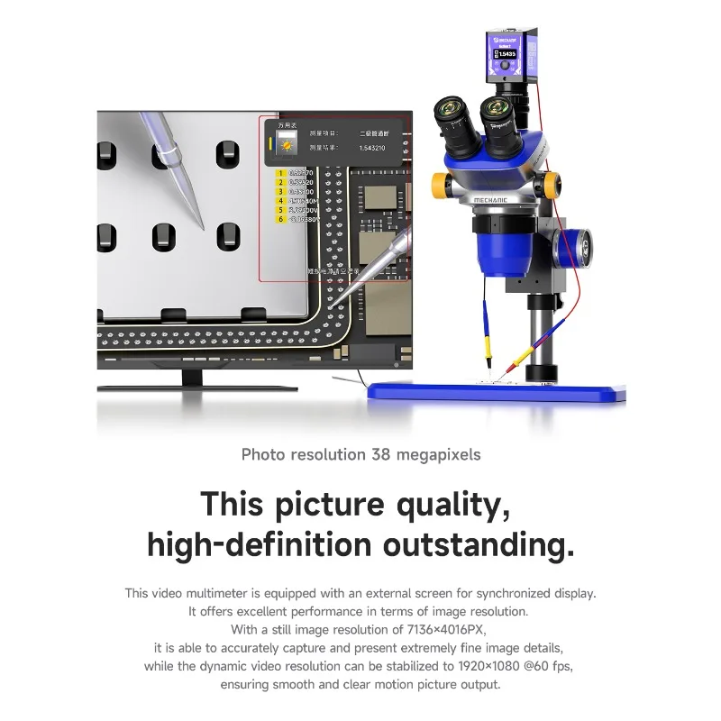 Action2 Video Multimeter Micro – Electronics Repair Images recenzja i cena